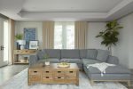 Persia 2-Piece Modular Sectional Gray For Cheap