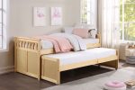 Bartly Pine Twin Twin Bed For Sale