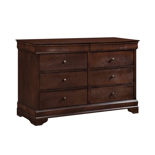 Abbeville Cherry Dresser, Two Hidden Drawers For Discount