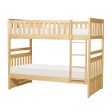 Bartly Pine Twin Twin Bunk Bed Fashion