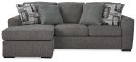 Gardiner Pewter Reversible Sofa Chaise Online Sale