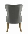 Baney Gray Tufted Upholstered Dining Chair For Cheap