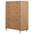 Arini Sand Wash 5-Drawer Chest Discount