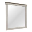 Arcadia White Weathered Gray Mirror (Mirror Only) For Sale