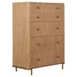 Arini Sand Wash 5-Drawer Chest Discount