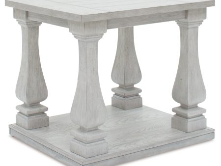 Arlendyne Antique White End Table For Cheap