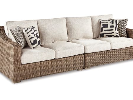 Beachcroft Beige 6-Piece Outdoor Seating Set Discount