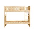 Bartly Pine Twin Twin Bunk Bed Fashion