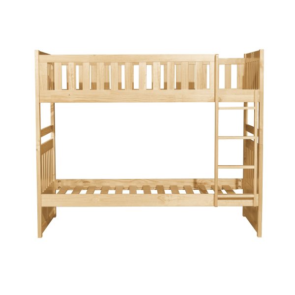 Bartly Pine Twin Twin Bunk Bed Fashion