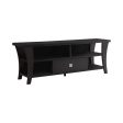 Anita 1-Drawer TV Console Cappuccino For Cheap