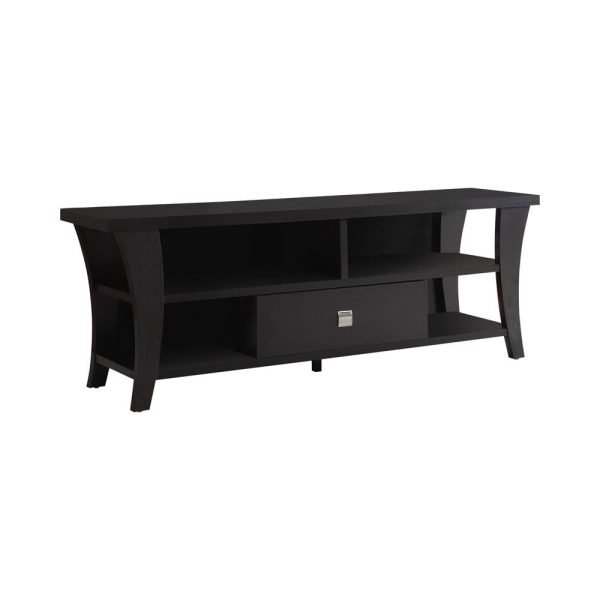 Anita 1-Drawer TV Console Cappuccino For Cheap