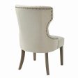 Baney Beige Tufted Upholstered Dining Chair For Sale