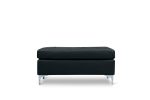 Barrington New Black Ottoman For Cheap