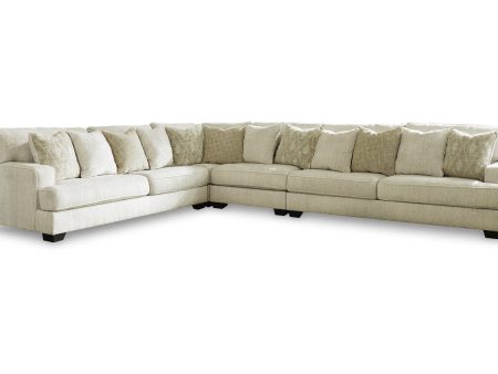 Rawcliffe Parchment 4-Piece Sectional Online now