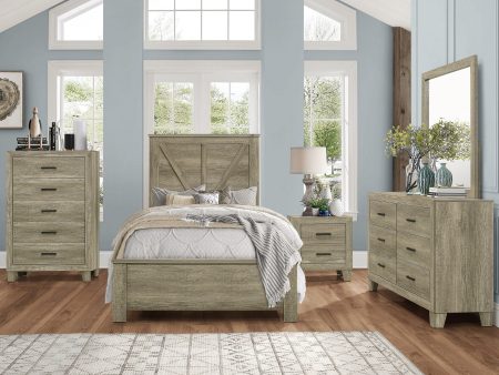 Avenue Rustic Panel Youth Bedroom Set Discount