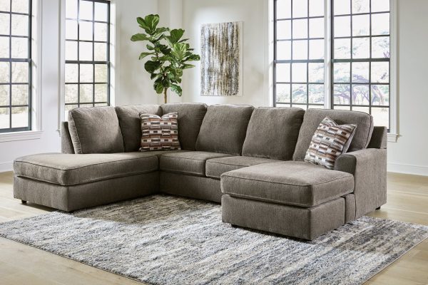 O Phannon Putty 2-Piece LAF Chaise Sectional For Cheap